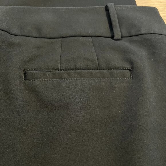 Talbots Hampshire Ankle Black Pants Sz 16 Office Career Sleek and sophisticated - Picture 2 of 10